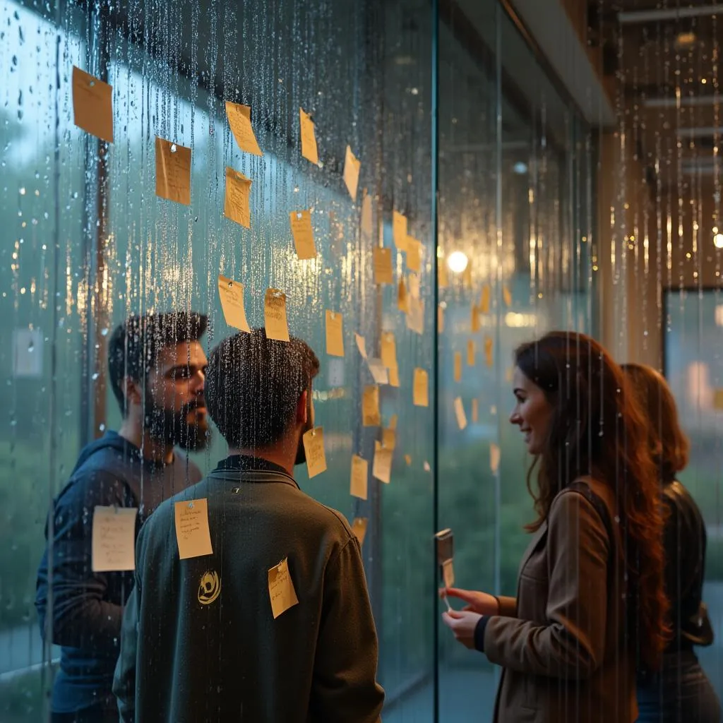 Sesión de brainstorming